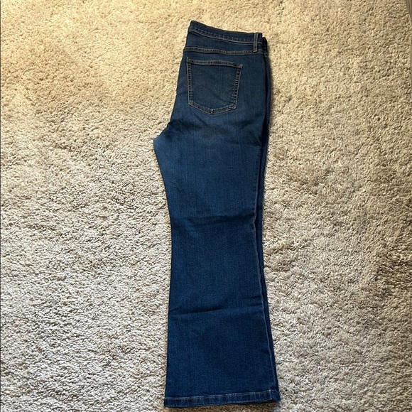 GAP high rise flare Women's Jeans used Sz 16 - Picture 2 of 2